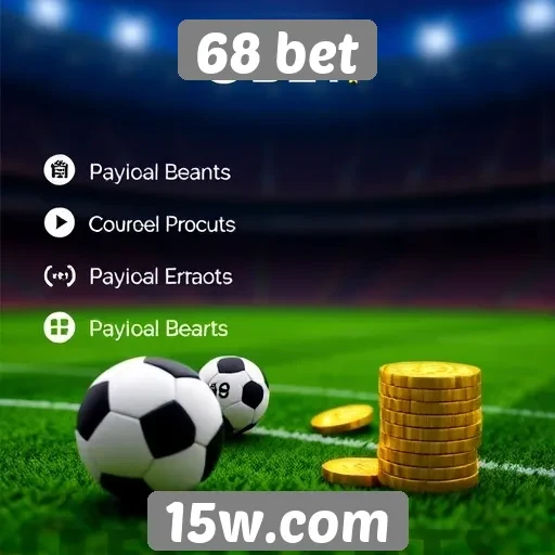 Métodos de pagamento oferecidos pela 68 bet